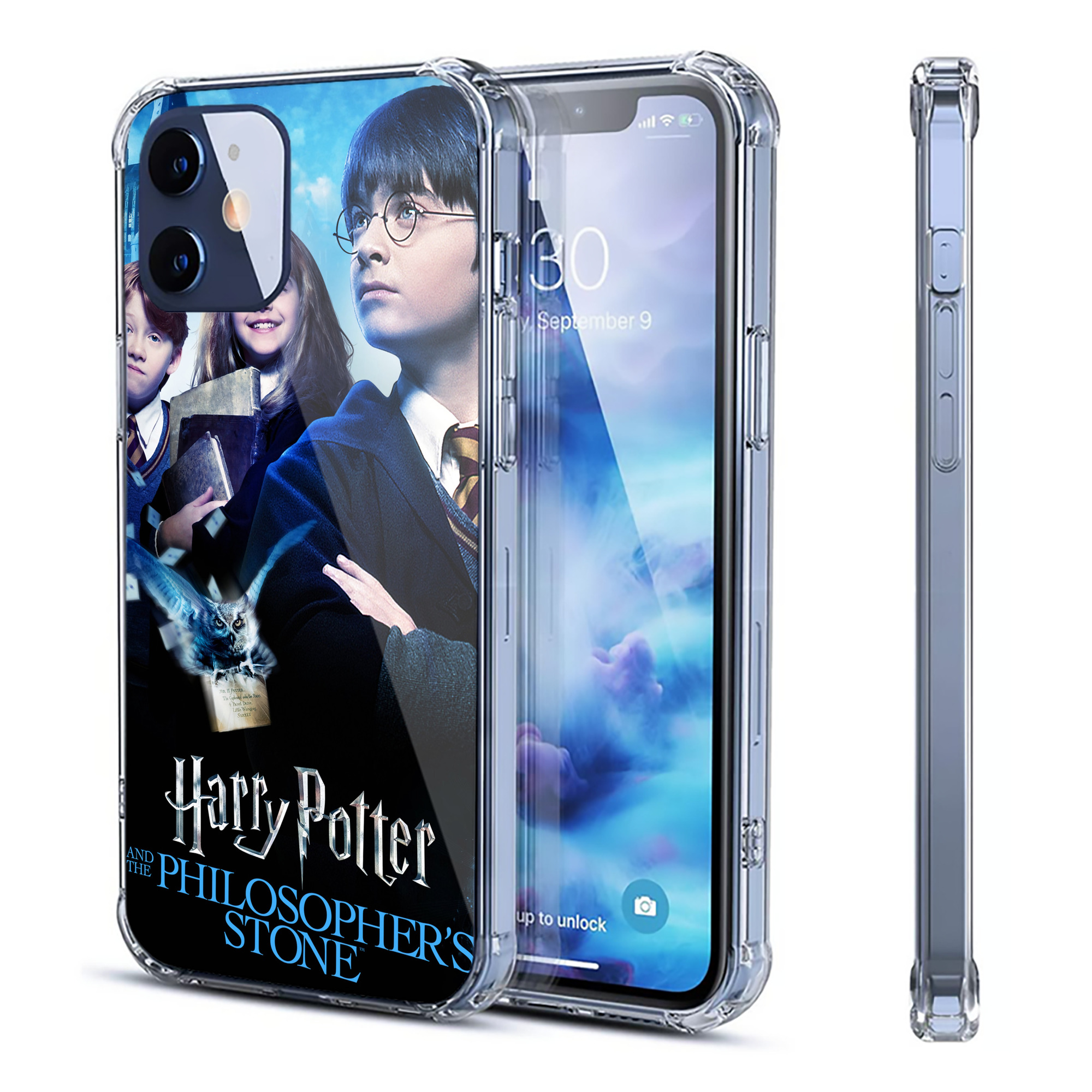 （画像用） Harry Potter ハリー・ポッターシリーズ 【iPhone 12シリーズ対応】透明スマホケース（クリアソフトケース）